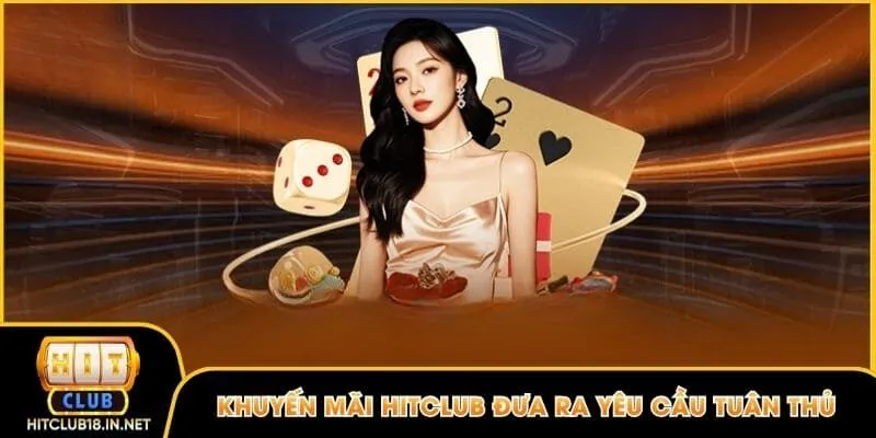 Khuyến mãi Hitclub đưa ra yêu cầu buộc bạn phải tuân thủ